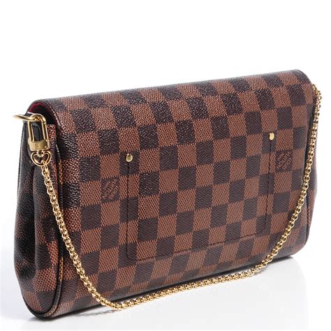 lv favorite mm damier ebene or monogram|Favorite Bicolor Monogram Empreinte Leather.